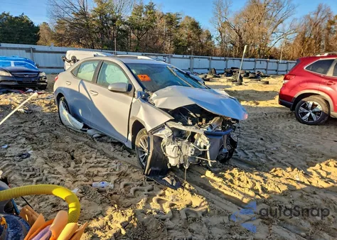 2016 Toyota Corolla L из США, поврежденный, VIN 2T1BURHE4GC608914